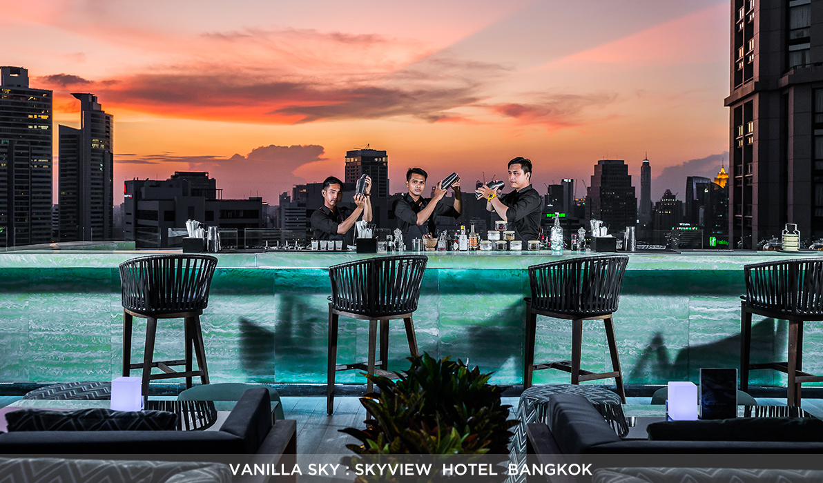 vanilla sky at skyview hotel bangkok